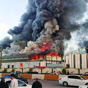 تحلیل آتش‌سوزی کارخانه کاله آمل از منظر مدیریت ریسک و پایش تصویری